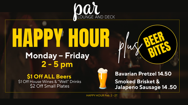 FEb Beer Specials Happy Hour 0226 TV
