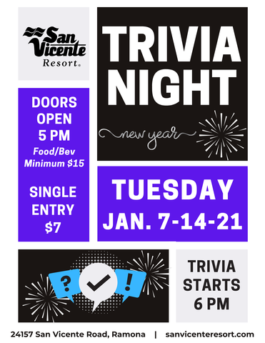 Trivia Jan.25