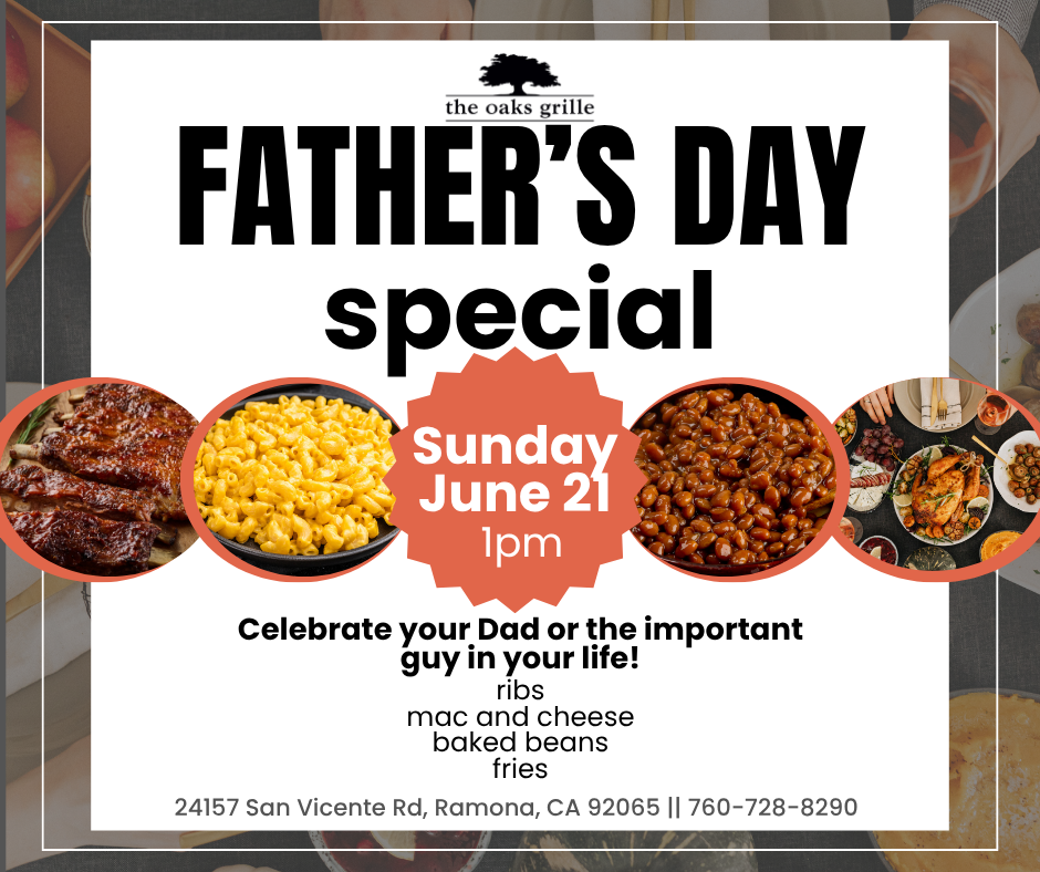 0621 Fathers day menu FB