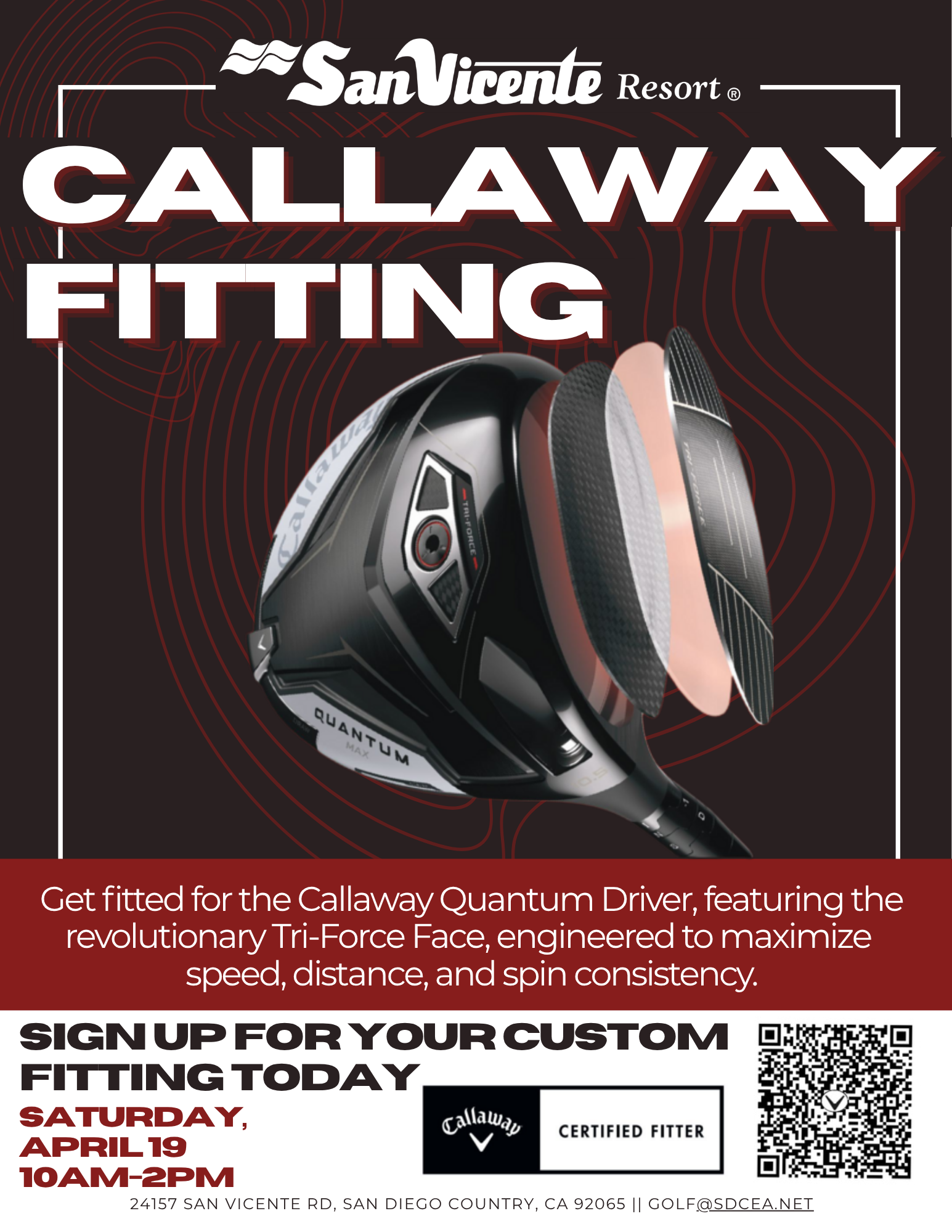 Flyer Callaway fitting april2026