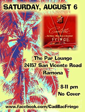 Cadillac fringe poster Aug.6