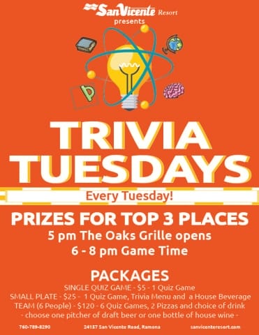 Trivia Tuesday Flyer Jan.23